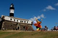 Fort of santa maria in salvador