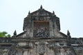 Fort Santiago art details facade at Intramuros in Manila, Philippines