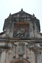 Fort Santiago art details facade at Intramuros in Manila, Philippines