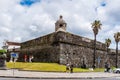 Fort Sao Bras in the old town of Ponta Delgada