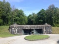 Fort Schoenenbourg part of the Maginot Line, Alsace, France Royalty Free Stock Photo