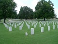 Fort Smith National Cemetery gravestones