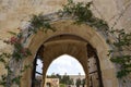 Fort St Angelo, courtyard, Birgu, Malta Royalty Free Stock Photo