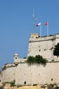 Fort St. Angelo, Grand Harbour Malta Royalty Free Stock Photo