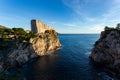 Fort of St. Lawrence Fort Lovrjenac in Dubrovnik, Croatia Royalty Free Stock Photo