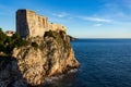 Fort of St. Lawrence Fort Lovrjenac in Dubrovnik, Croatia Royalty Free Stock Photo