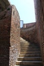 Fort staircase Royalty Free Stock Photo