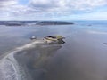 Fort Sumter Aerial View Royalty Free Stock Photo