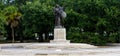 Fort Sumter Statue in Battery Park, Charleston, SC Royalty Free Stock Photo