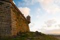 Fort at sunset