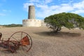 Fort Teremba and surounding landscape Royalty Free Stock Photo