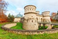 Fort Thuengen and Museum for Modern Art -MUDAM- on Kirchberg plateau in Luxembourg City Royalty Free Stock Photo