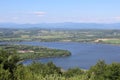 Fort Ticonderoga and Lake Champlain Royalty Free Stock Photo