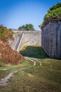 Fort Warren Pathway Royalty Free Stock Photo