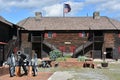 Fort William Henry in Lake George, New York Royalty Free Stock Photo