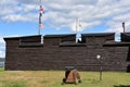 Fort William Henry in Lake George, New York Royalty Free Stock Photo