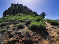 Fortaleza de Chipude on Gomera Royalty Free Stock Photo