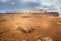 Forteress of Sagres with dramatic cloudy sky