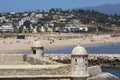 Forte da Ponta de Bandeira and Meia Praia in Lagos