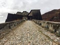 Forte di Exilles from below