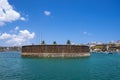 Forte Sao Marcelo fort in Salvador de Bahia Royalty Free Stock Photo