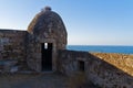 Fortezza fortress watchtower, Rethymno, Crete Royalty Free Stock Photo