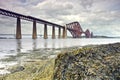 Forth Bridge, Scotland from South Queensferry