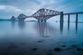 Forth bridges in Edinburgh Royalty Free Stock Photo