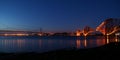 Forth Bridges at Night