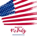 Forth July Independence day background design.