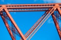 Forth Railway Bridge in Edinburgh, Scotland