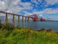 Forth_Railway_Bridge_from_South_Queensferry Royalty Free Stock Photo