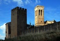 Fortification city Artajona Royalty Free Stock Photo