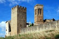 Fortification city Artajona Royalty Free Stock Photo