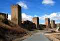 Fortification city Artajona Royalty Free Stock Photo