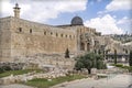 Fortification medieval walls of Jerusalem