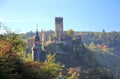 Fortification Metternich. Beilstein ... the best place on the Moselle River Mosel. Rhineland-Palatinate, Germany. Royalty Free Stock Photo