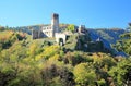 Fortification Metternich. Beilstein ... the best place on the Moselle River Mosel. Rhineland-Palatinate, Germany. Royalty Free Stock Photo