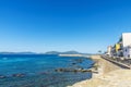 Fortification in the old town of Alghero, Sardinia, Italy Royalty Free Stock Photo