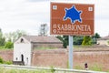 fortification of Sabbioneta city, Lombardy, Italy Royalty Free Stock Photo