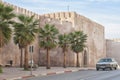 Fortification walls in Meknes.