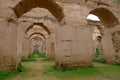 The fortification walls and moles of Casablanca in Morocco, all inward