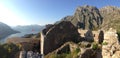 The fortifications of Kotor panorama