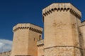 Fortifications of Poblet Monastery Royalty Free Stock Photo