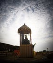 Chhatrapati Shivaji statue of Raigad fort