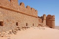 Fortifications, Sahara Desert, Libya Royalty Free Stock Photo