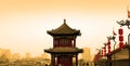 Fortifications of Xian (Sian, Xi'an) an ancient capital of China