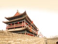 Fortifications of Xian (Sian, Xi'an) an ancient capital of China