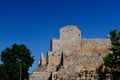 Medieval castello di Lombardia fortress, Enna, Sicily, Italy Royalty Free Stock Photo