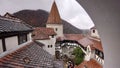 Fortified castle of Bran - UNESCO heritage - historical landmarks of Romania